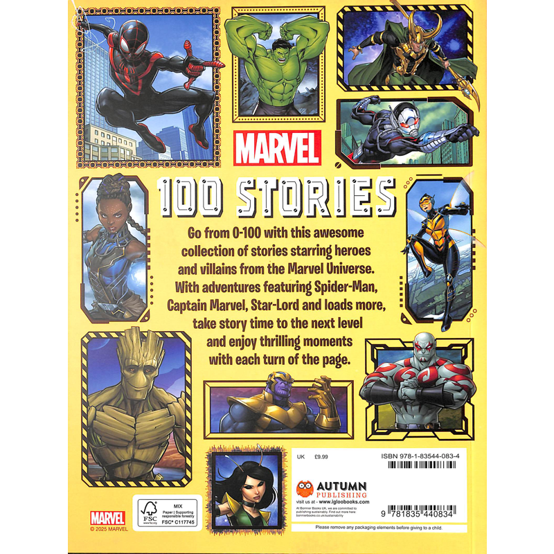 Marvel: 100 Stories