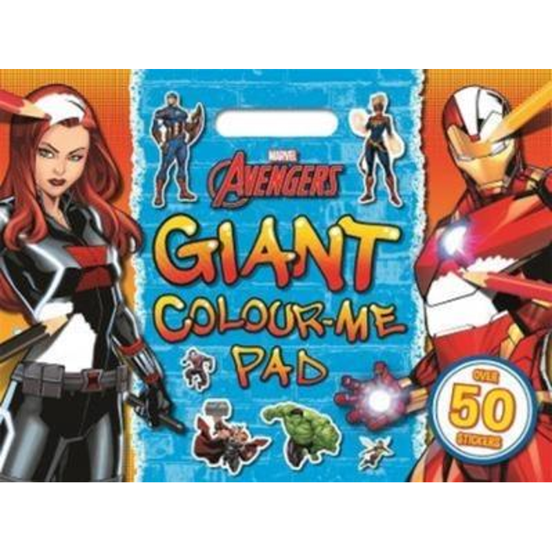 Marvel Avengers: Giant Colour-Me Pad