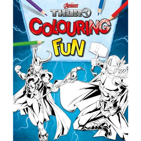 Marvel Avengers Thor: Colouring Fun