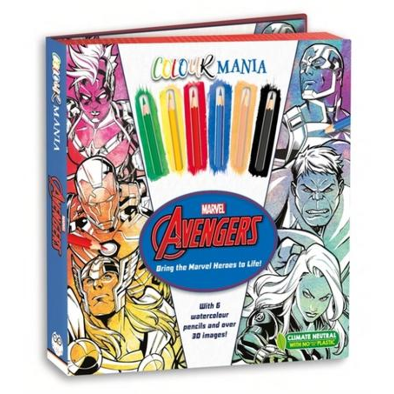 Marvel: Avengers (Colouring Book and Pencil Set)