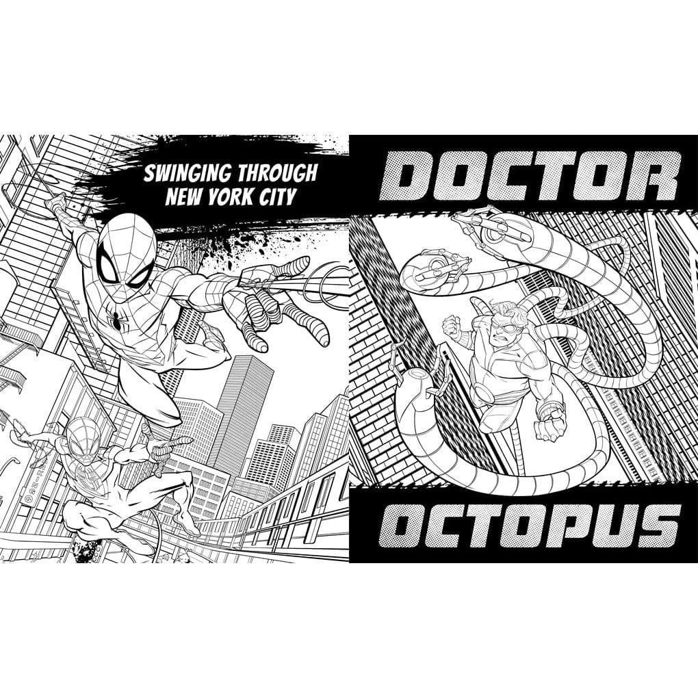 Marvel Spider-Man: Mega Colouring