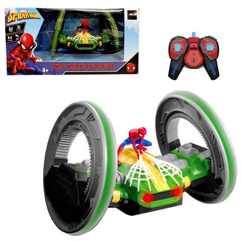 Vecto Đồ Chơi Siêu Xe Marvel Spider Man Nhào Lộn Điều Khiển Từ Xa MM60601