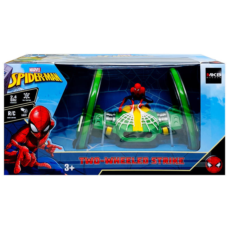 Vecto Đồ Chơi Siêu Xe Marvel Spider Man Nhào Lộn Điều Khiển Từ Xa MM60601