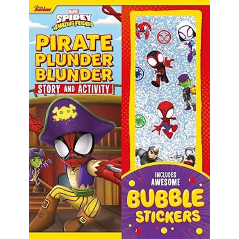 Marvel Spidey and His Amazing Friends: Pirate Plunder Blunder Story and Activity