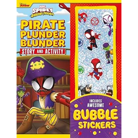 Marvel Spidey and His Amazing Friends: Pirate Plunder Blunder Story and Activity