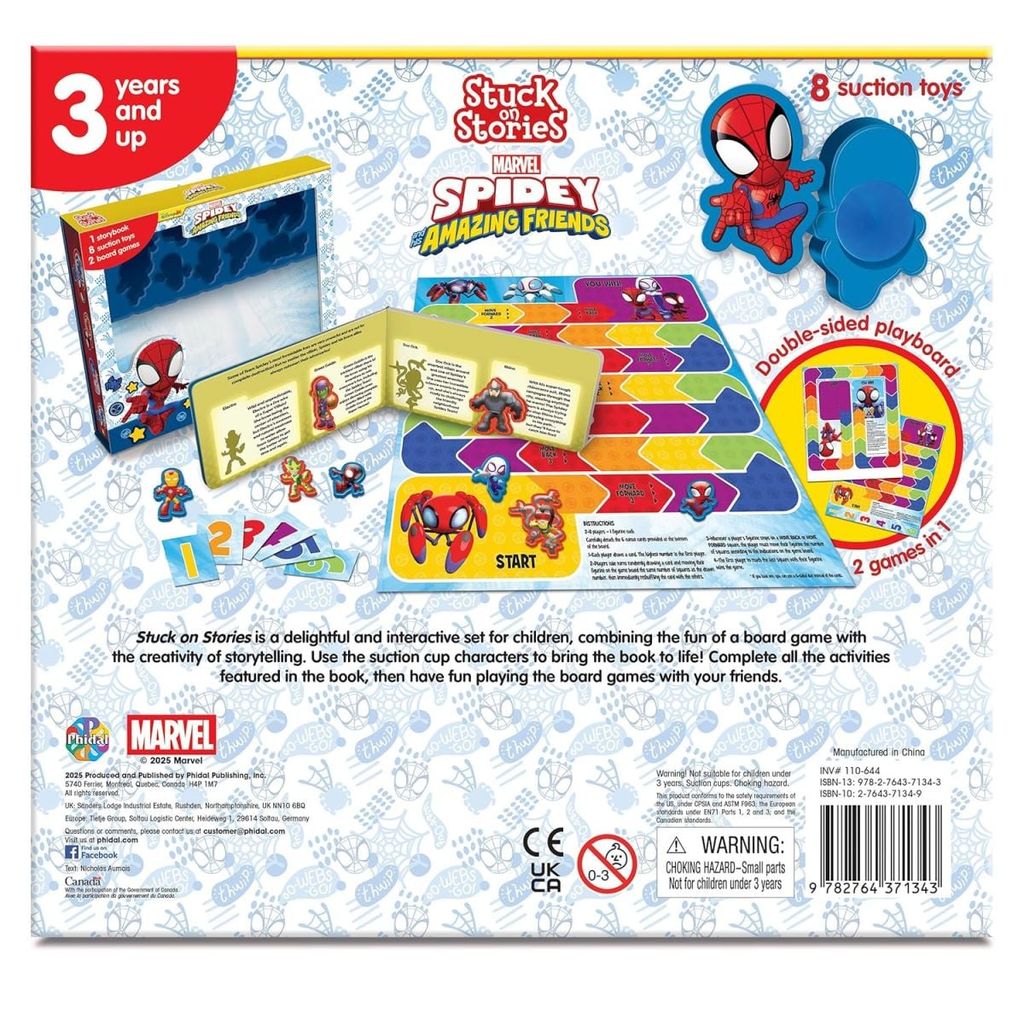 Marvel Spidey & Friends Stuck On Stories