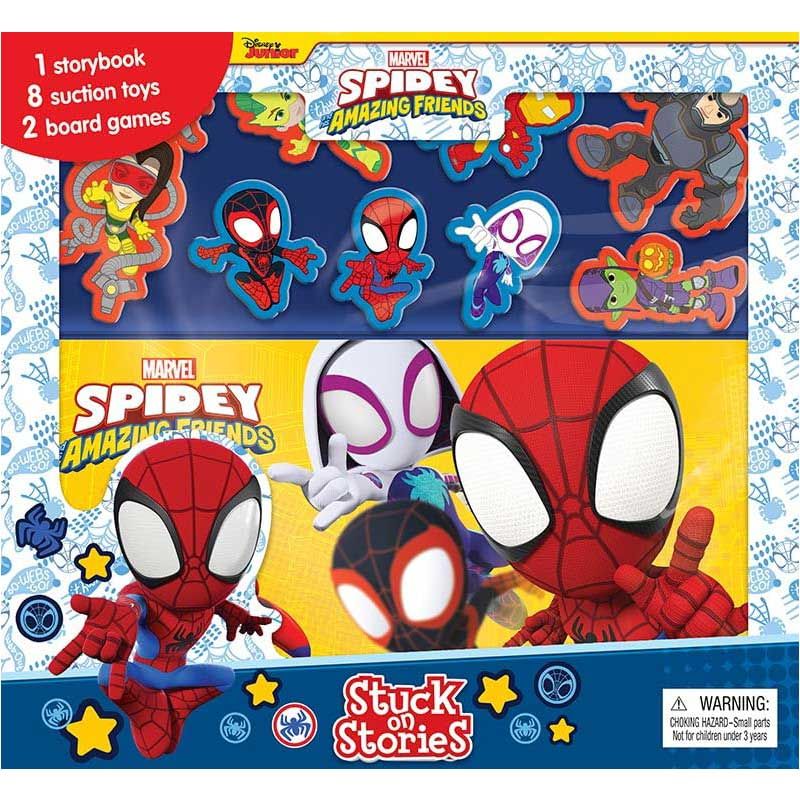 Marvel Spidey & Friends Stuck On Stories