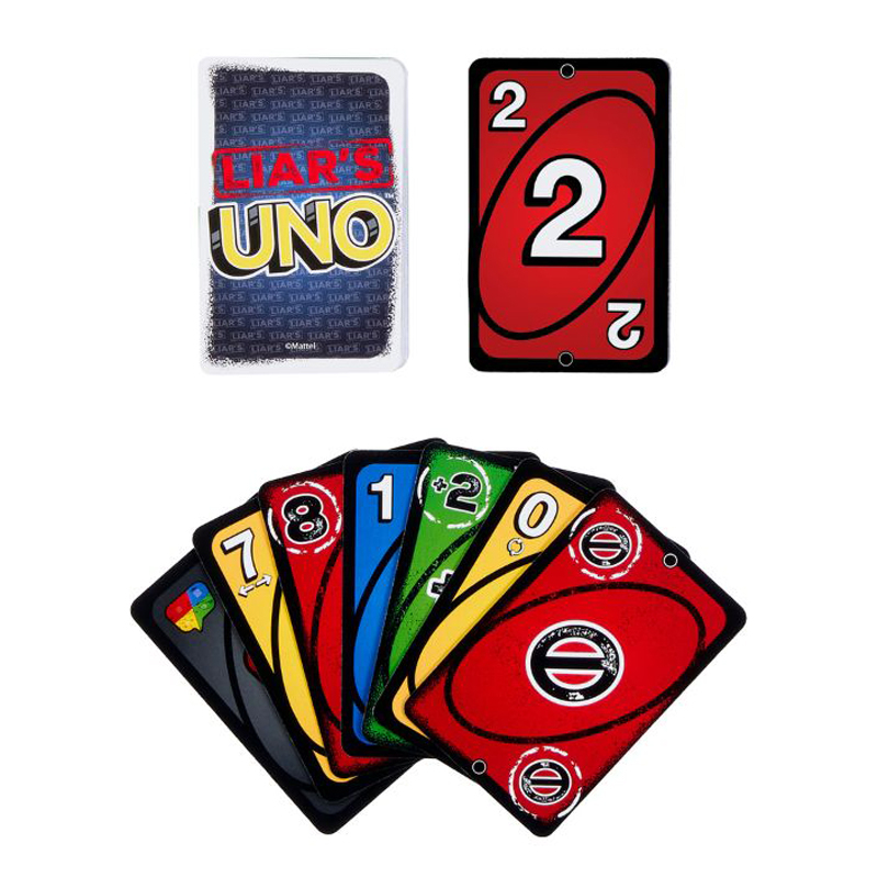 Mattel Games Trò  Chơi Trí Tuệ Uno Liar Jlh43