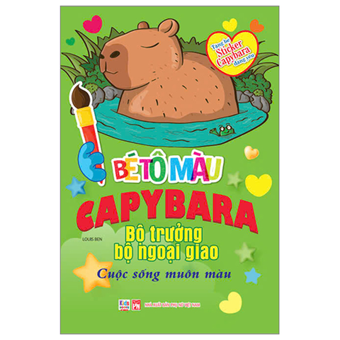 Bé Tô Màu Capybara Bộ Trưởng Bộ Ngoại Giao Cuộc Sống Muôn Màu