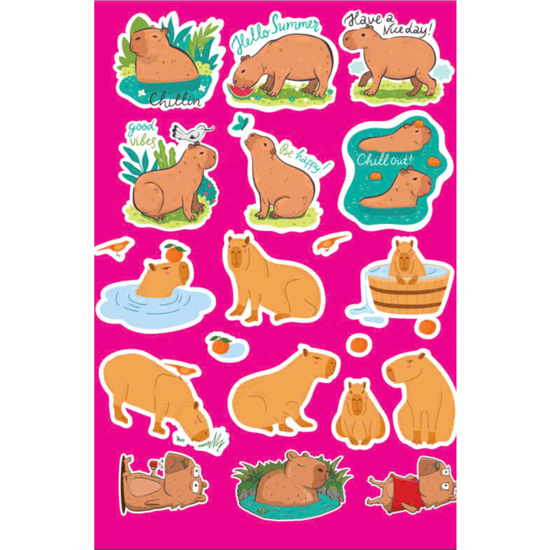 Bé Tô Màu Capybara Bộ Trưởng Bộ Ngoại Giao Cuộc Sống Muôn Màu
