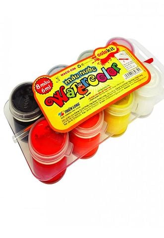 Màu Nước Thiên Long WACO C06 (8 Màu)