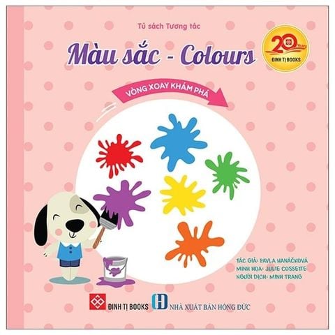 Tủ Sách Tương Tác - Vòng Xoay Khám Phá - Màu Sắc - Colours