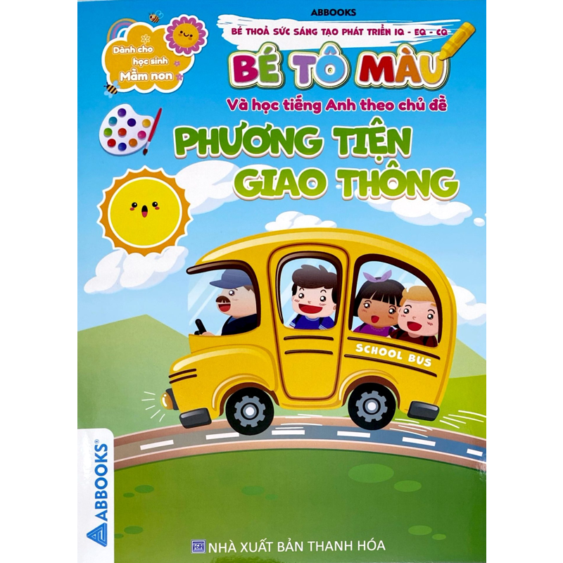 Bé Tô Màu Và Học Tiếng Anh Theo Chủ Đề - Phương Tiện Giao Thông