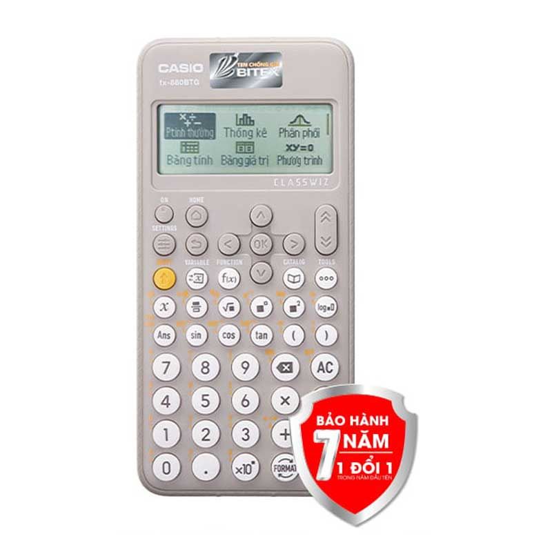 Máy Tính Casio Fx-880BTG (TL) Xám + Pilot BP-1RT
