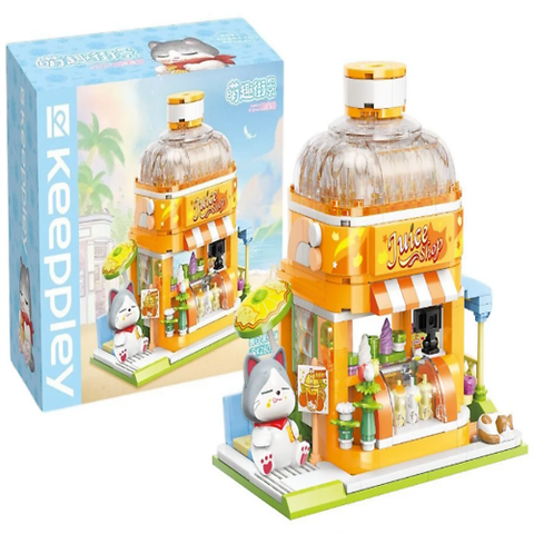 Keeppley Lắp Ráp British Short Hair Juice Shop K28017 (Simba)