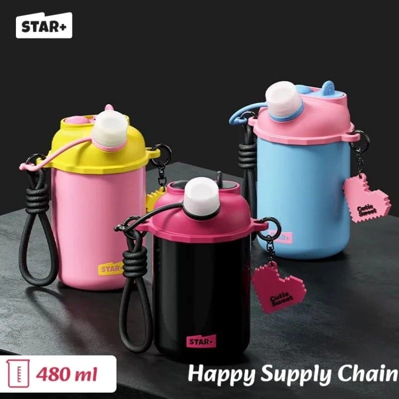 MD Star Bình Nước Inox 480ml