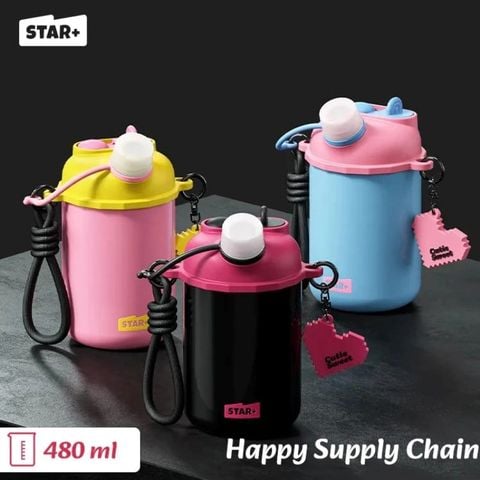 MD Star Bình Nước Inox 480ml