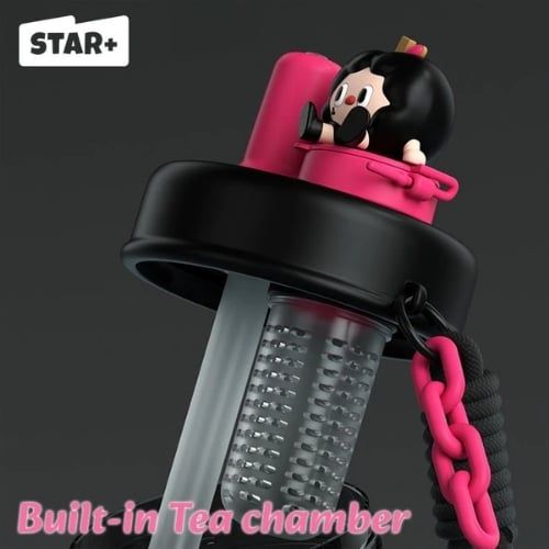 MD Star Bình Giữ Nhiệt Inox 400Ml Đen 60019438