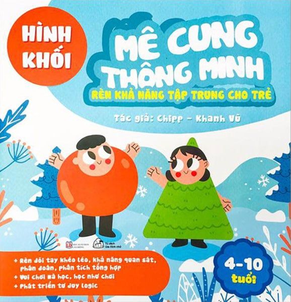 Mê Cung Thông Minh - Rèn Khả Năng Tập Trung Cho Trẻ - Hình Khối
