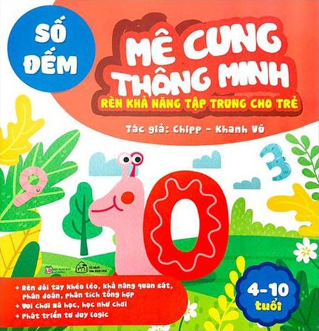 Mê Cung Thông Minh - Rèn Khả Năng Tập Trung Cho Trẻ - Số Đếm