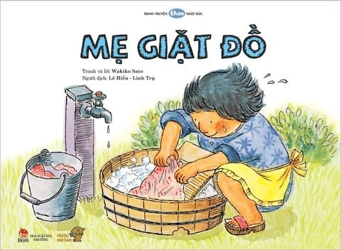 Tranh Truyện Ehon Nhật Bản - Mẹ Giặt Đồ