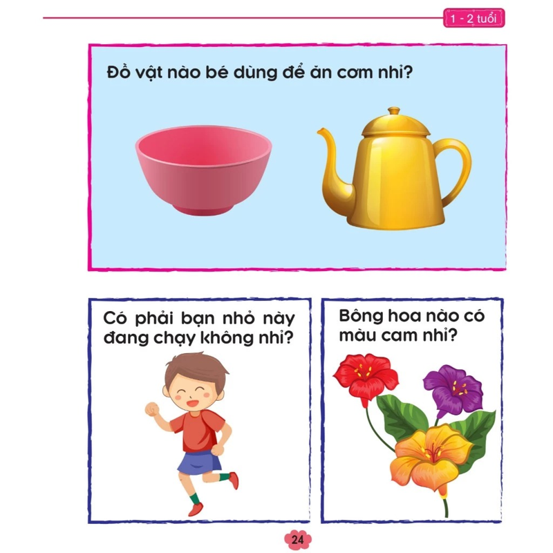 Mẹ Hỏi Bé Trả Lời 1-2 Tuổi