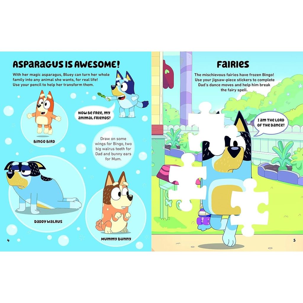 Meet Bluey! A Sticker Book