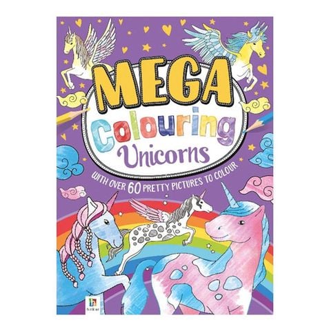 Mega Colouring : Unicorns
