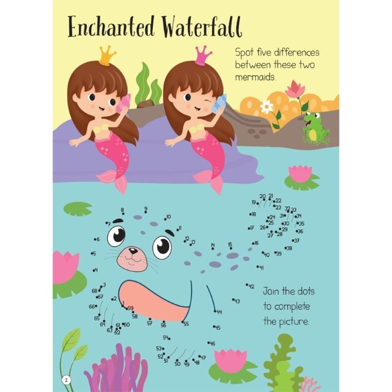 Mermaid Activity Book