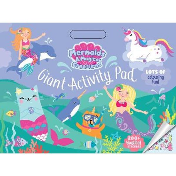Mermaids And Magical Creatures Mega Activity Pad