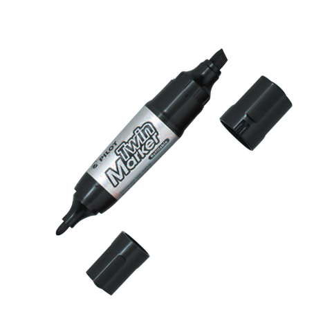 Bút Lông Dầu Twin Marker Mực đen/MFN-15FB-B-BG