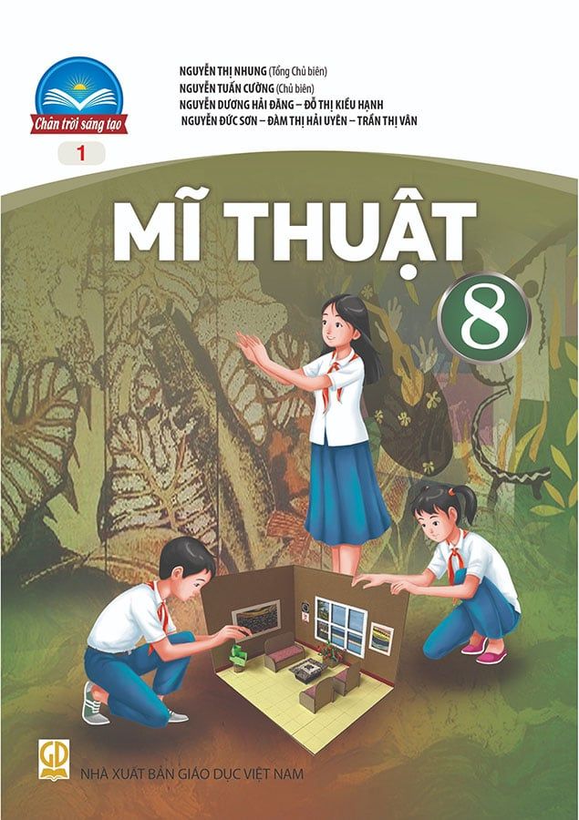 Sách Giáo Khoa Mĩ Thuật Lớp 8 - Bộ Chân Trời Sáng Tạo
