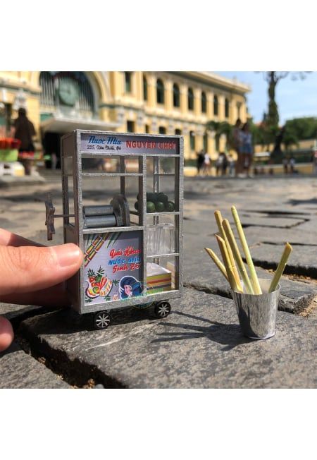 Xe Hàng Rong- Xe Nước Mía HR01