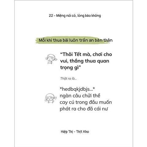 Miệng Nói Có, Lòng Bảo Không