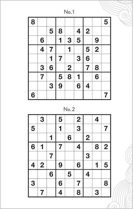 Mindful 600 Puzzles - Sudoku - Green Ombre