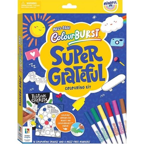 Mindful Me Super Grateful Colour Burst