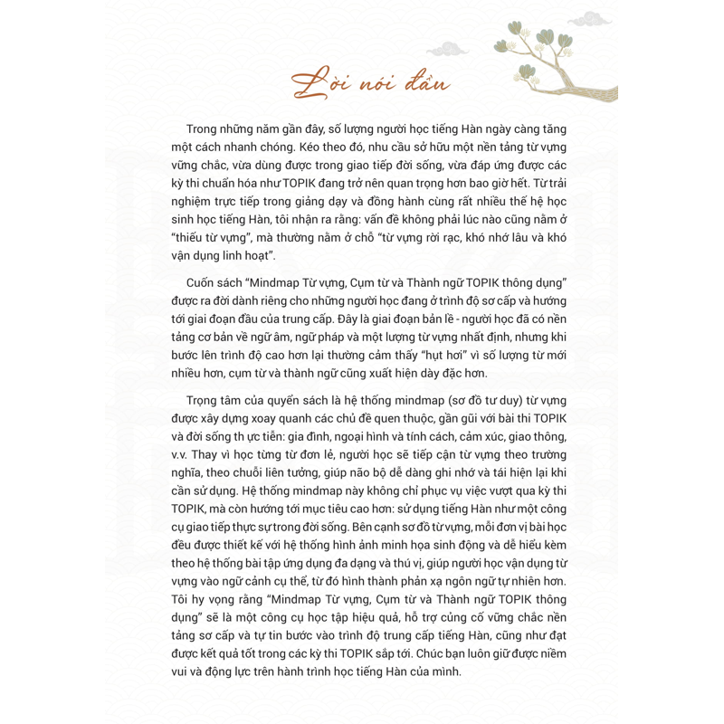 Mindmap Từ Vựng, Cụm Từ Và Thành Ngữ Topik Thông Dụng