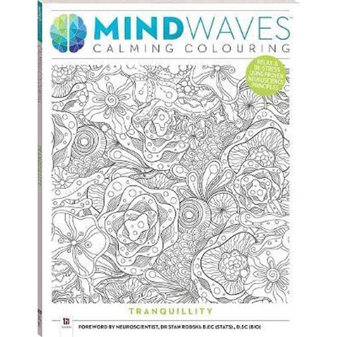 Mindwaves Calming Colouring: Tranquillity