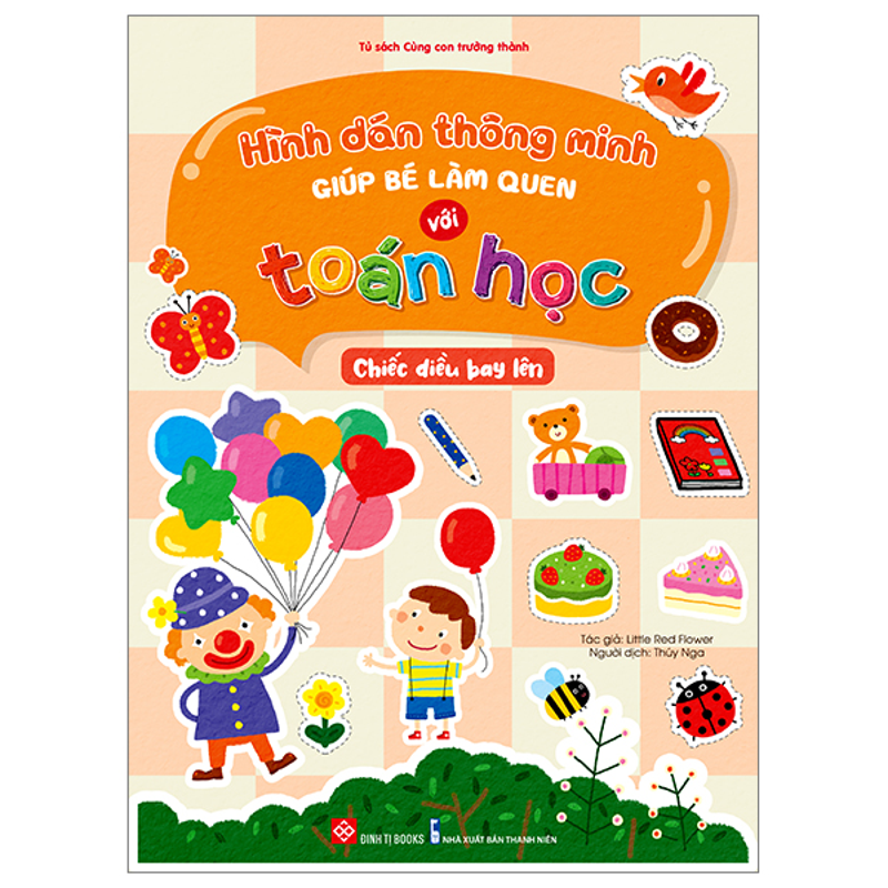 Hình Dán Thông Minh Giúp Bé Làm Quen Với Toán Học - Cây Nấm Của Thỏ Con