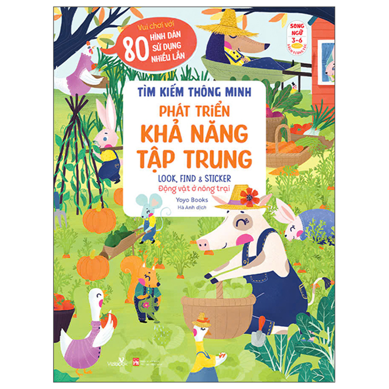 Tìm Kiếm Thông Minh Phát Triển Khả Năng Tập Trung - Động Vật Ở Nông Trại