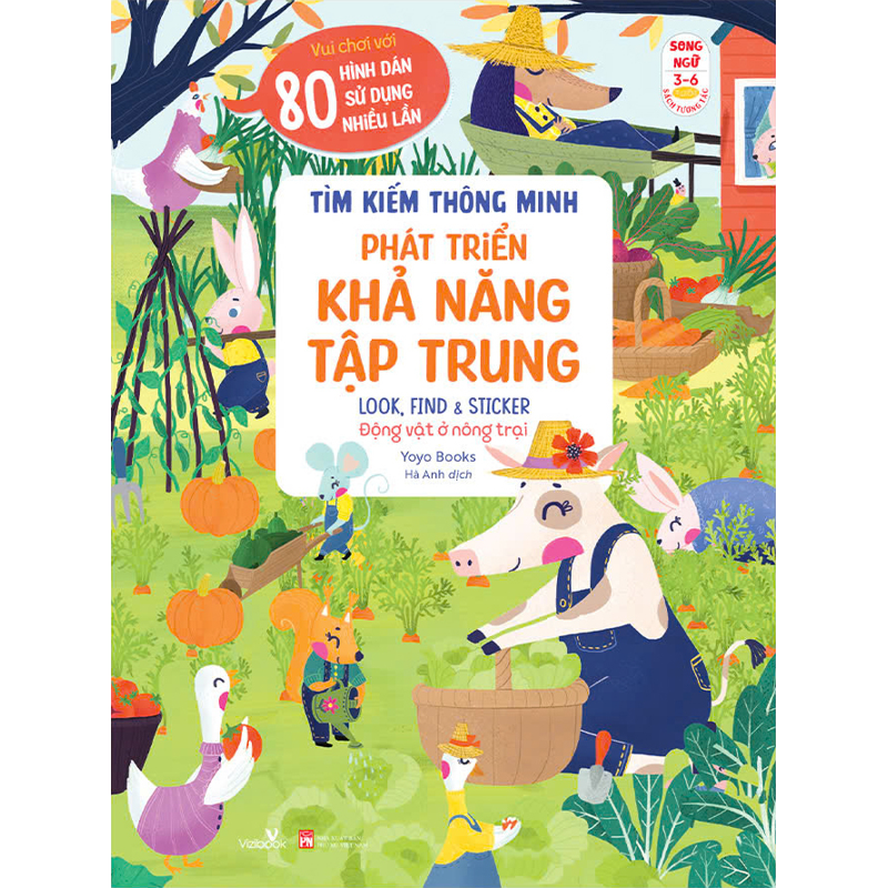 Tìm Kiếm Thông Minh Phát Triển Khả Năng Tập Trung - Động Vật Ở Nông Trại