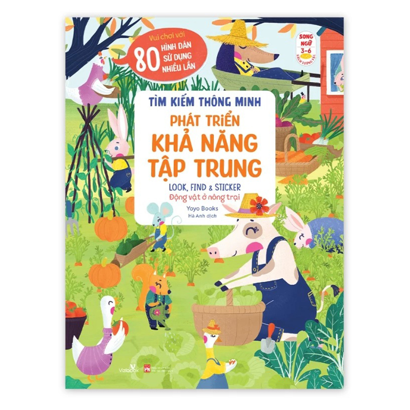 Tìm Kiếm Thông Minh Phát Triển Khả Năng Tập Trung - Động Vật Ở Nông Trại