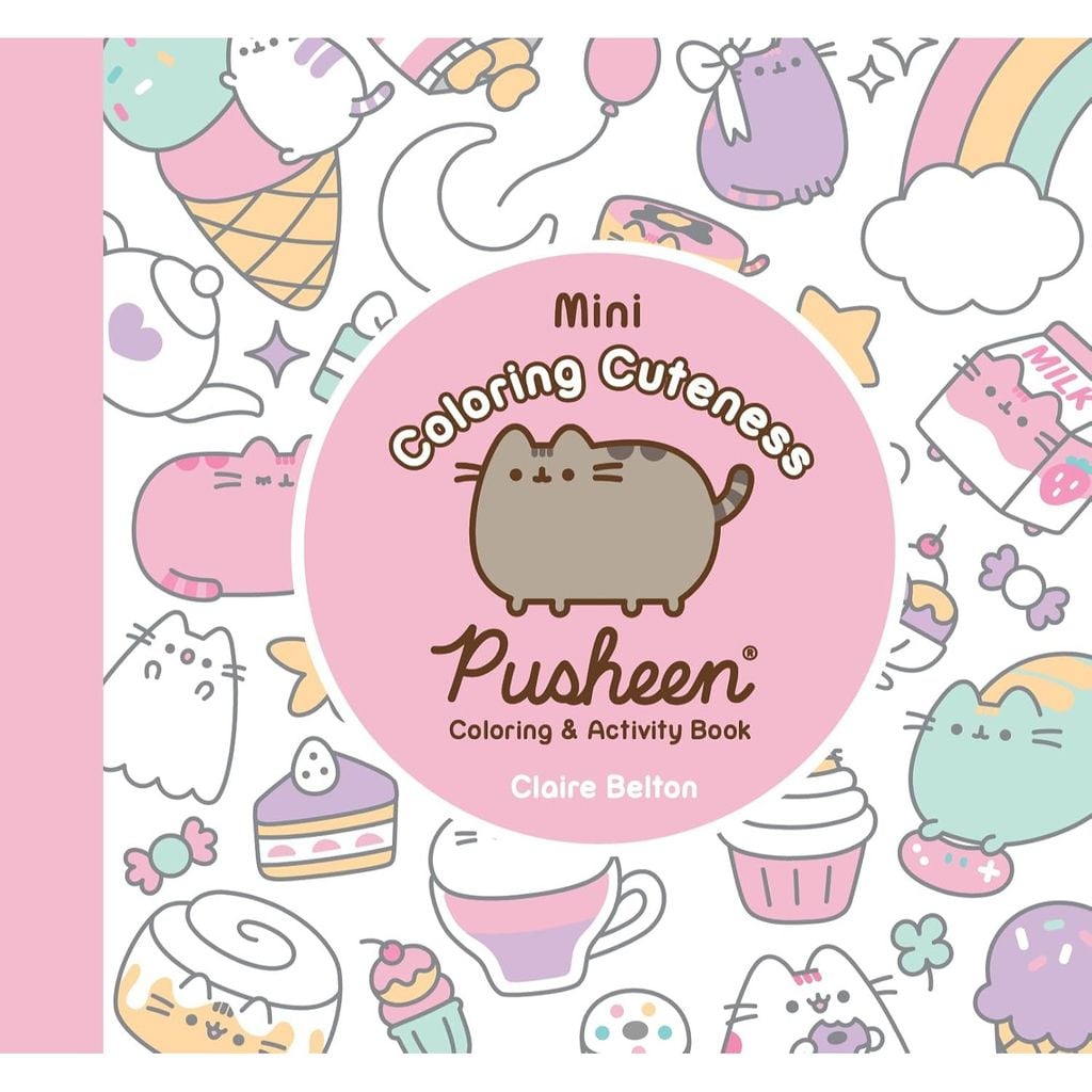 Mini Coloring Cuteness: A Pusheen Book
