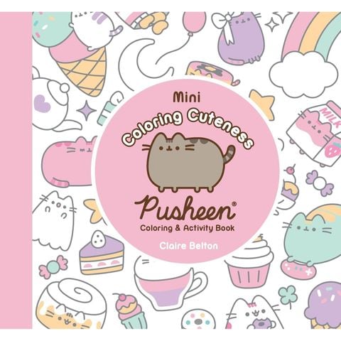 Mini Coloring Cuteness: A Pusheen Book