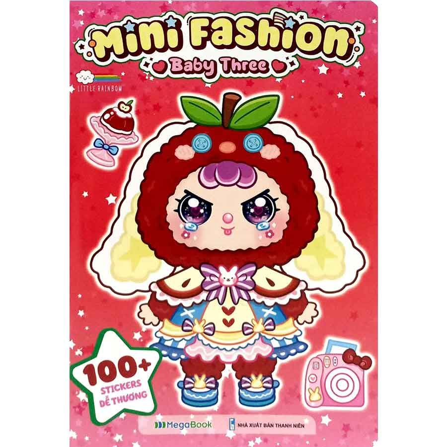 Mini Fashion - Baby Three: 100+ Stickers Dễ Thương