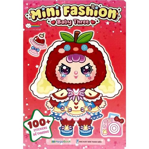 Mini Fashion - Baby Three: 100+ Stickers Dễ Thương