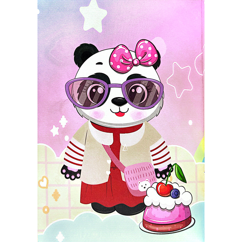 Mini Fashion - Gấu Trúc Kiki (Sticker Dễ Thương)