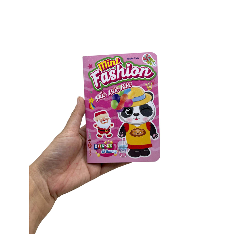 Mini Fashion - Gấu Trúc Kiki (Sticker Dễ Thương)