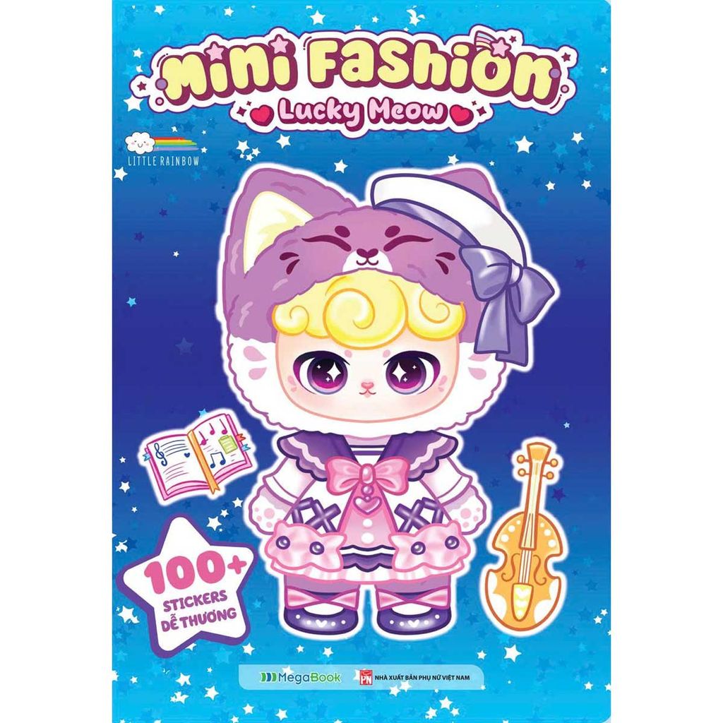 Mini Fashion - Lucky Meow (100+ stickers dễ thương)