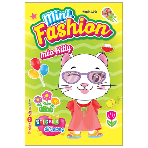 Mini Fashion - Mèo Kitty (Sticker Dễ Thương)